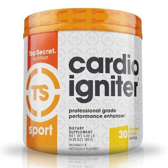 Top Secret Nutrition Cardio Igniter 30 servings|Pre-Workout|Mass For Life|