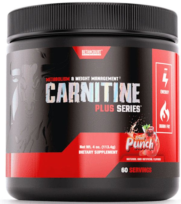 Betancourt Nutrition Carnitine Plus 60 servings|Carnitine|Mass For Life|