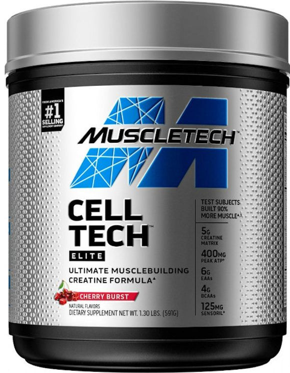 MuscleTech CELL-TECH ELITE 1.30lbs|Pre-Workout|Mass For Life|