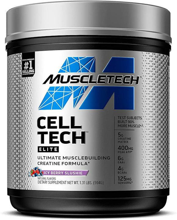 MuscleTech CELL-TECH ELITE 1.30lbs|Pre-Workout|Mass For Life|