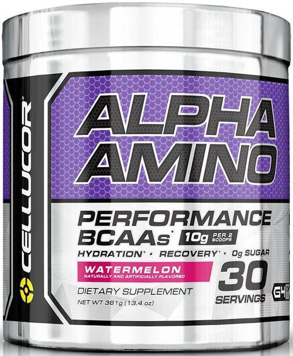 Cellucor Alpha Amino Recovery 30 servings|BCAAs|Mass For Life|