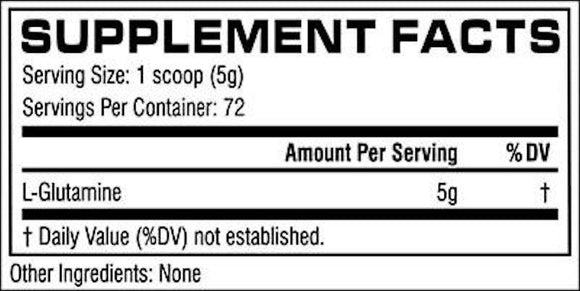 Cellucor COR-Performance Glutamine 72 servings|Glutamine|Mass For Life|