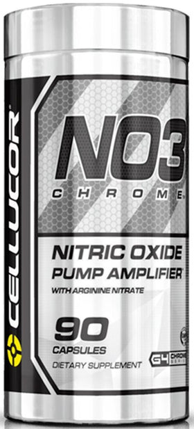 Cellucor NO3 Chrome 90 Caps|Muscle Pumps|Mass For Life|