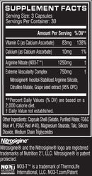 Cellucor NO3 Chrome 90 Caps|Muscle Pumps|Mass For Life|