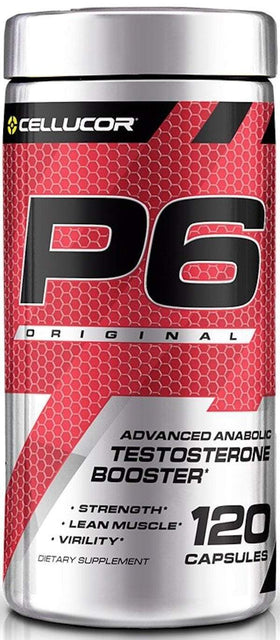 Cellucor P6 Original 120 caps|Test Booster|Mass For Life|