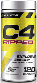 Cellucor C4 Ripped 120 Caps|Weight Management|Mass For Life|