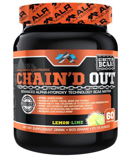 ALRI Chain'D Out 60 servings|BCAAs|Mass For Life|