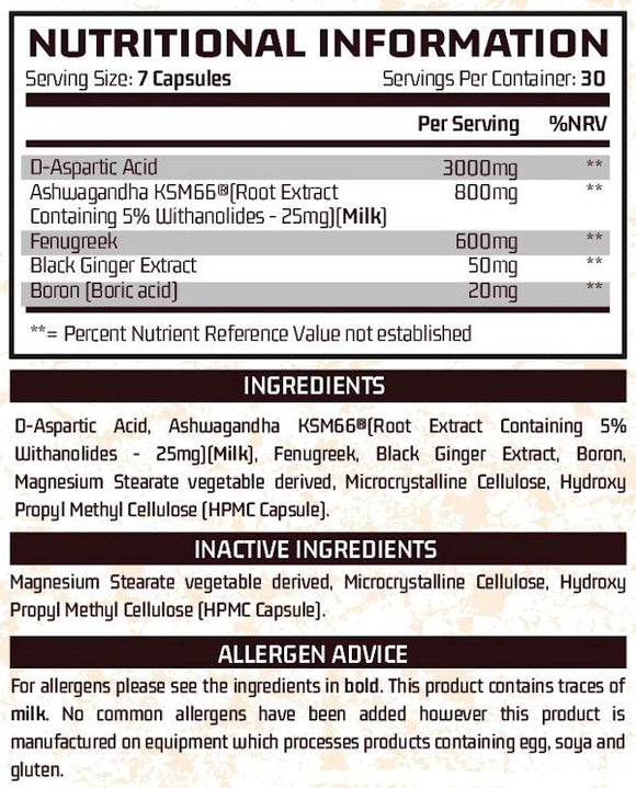 Chemical Warfare Chemical Advanced|Test Booster|Mass For Life|