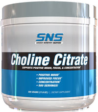  Serious Nutrition Solutions Choline Citrate mood
