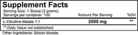 NutraKey Citrulline Malate Powder Muscle Pumps fact