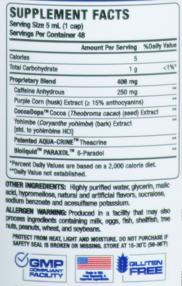 VPX Liquid Clenbutrx 40 servings|Fat Burner|Mass For Life|