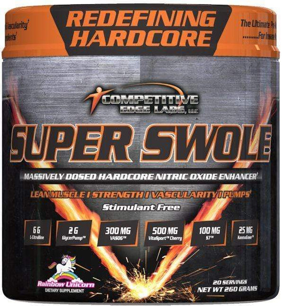 Competitive Edge Labs Super Swole Non-Stim Pre-Workout||Mass For Life|