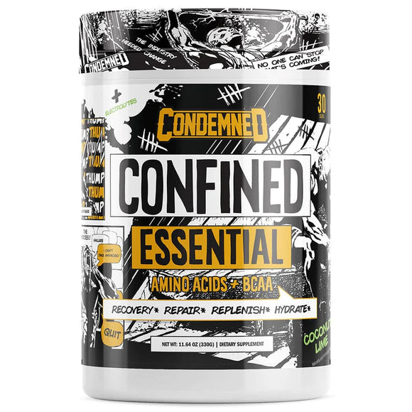 Condemned Labz Confined Essential BCAA 30 Servings|BCAA|Mass For Life|