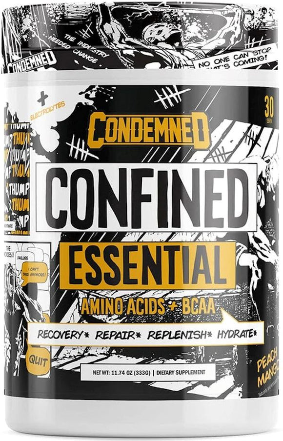 Condemned Labz Confined Essential BCAA 30 Servings|BCAA|Mass For Life|