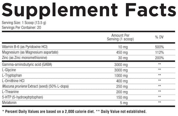 Core Nutritionals ZZZ Sleep Support|Sleep Aid|Mass For Life|