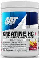GAT Sport Creatine HCI+|Creatine|Mass For Life|