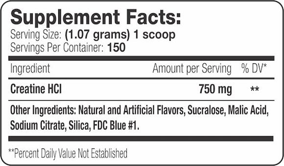 SNS Serious Nutrition Solutions Creatine HCI|Creatine|Mass For Life|