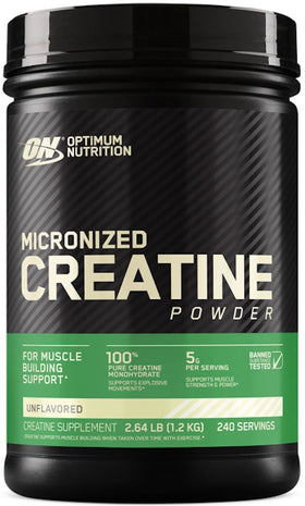 Optimum Nutrition Creatine Powder 1200 gms|Creatine|Mass For Life|