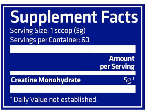 USN Pure Creatine 60 servings|Creatine|Mass For Life|