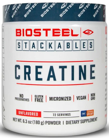 Biosteel Creatine 72 servings|Creatine|Mass For Life|