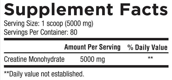 Core Nutritionals Creatine 80 Servings|Creatine|Mass For Life|