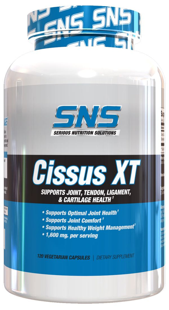 SNS Serious Nutrition Solutions Cissus XT 120 Capsules|Joint Support|Mass For Life|