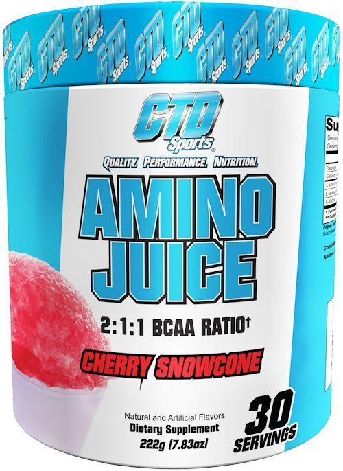 CTD Sports Amino Juice 30 servings|Amino Acids|Mass For Life|