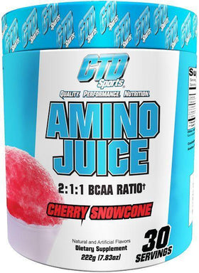 CTD Sports Amino Juice 30 servings|Amino Acids|Mass For Life|