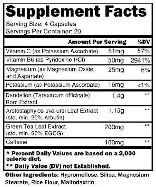 CTD Sports Diuretic Extreme 80 caps|Diuretics|Mass For Life|