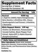 CTD Sports Noxivol 180 tabs|Muscle Pumps|Mass For Life|