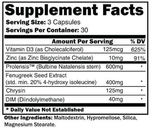CTD Sports Noxitest 90 Caps|Test Booster|Mass For Life|