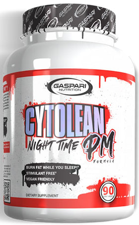 Gaspari Nutrition Cytolean Night Time PM|Fat Burner|Mass For Life|