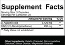 5% Core D-Aspartic Acid w/ DIM 150 Capsules|D-Aspartic Acid|Mass For Life|
