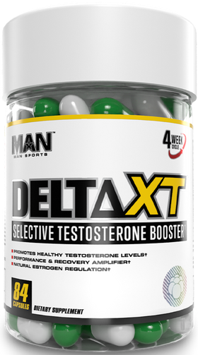 Man Sports Delta XT 84 caps|Test Booster|Mass For Life|