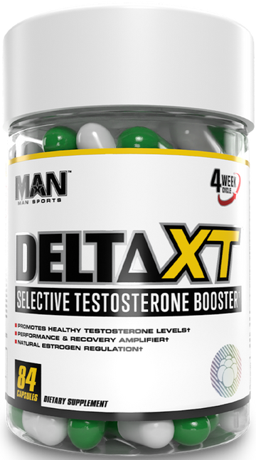 Man Sports Delta XT 84 caps|Test Booster|Mass For Life|
