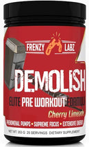 Frenzy Labz Demolish High Stim Pre-Workout|Pre-Workout|Mass For Life|