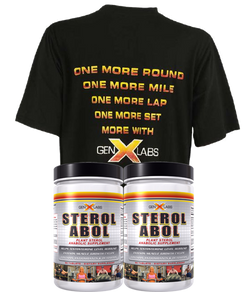 GenXLabs SterolABOL double pak with FREE T-Shirt