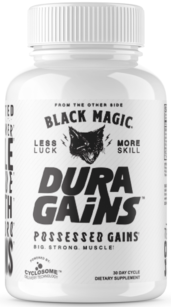 Black Magic Dura Gains muscles strength