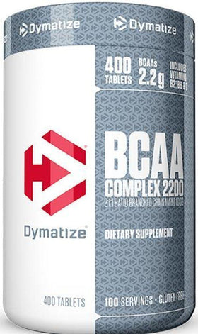 Dymatize BCAA Complex 2200 400 caplets|BCAAs|Mass For Life|