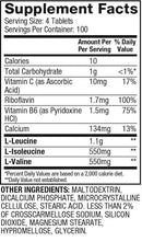 Dymatize BCAA Complex 2200 400 caplets|BCAAs|Mass For Life|