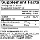 Dymatize L-Carnitine Xtreme 60ct|Carnitine|Mass For Life|