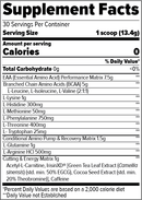 FinaFlex EAA Hardcore Pre-Workout|BCAAs|Mass For Life|