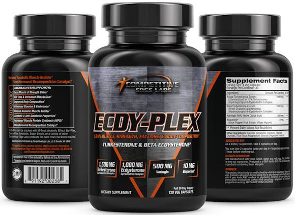 Competitive Edge Labs Ecdy Plex Lean Muscle|Muscle Builder|Mass For Life|