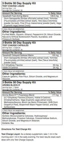 EFX Sports Test Charge 30 day supply|Test Booster|Mass For Life|