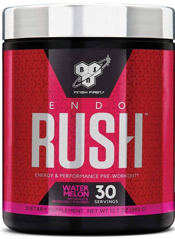 BSN EndoRush 30 servings|Pre-Workout|Mass For Life|