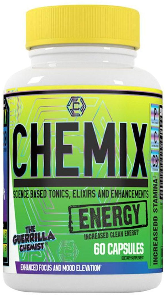 Chemix Energy Clean Energy 60 Capsules|Pre-Workout|Mass For Life|