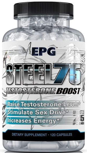 EPG Extreme Performance Group Steel 75 120 caps.|Test Booster|Mass For Life|