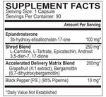 EPG Hardcore EPG Epilean Testoshred with FREE Hard Natural Body