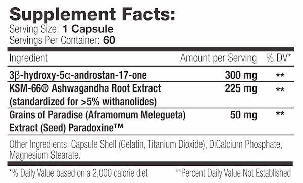 Muscle Addiction EpiAndro Lean 60 caps fact