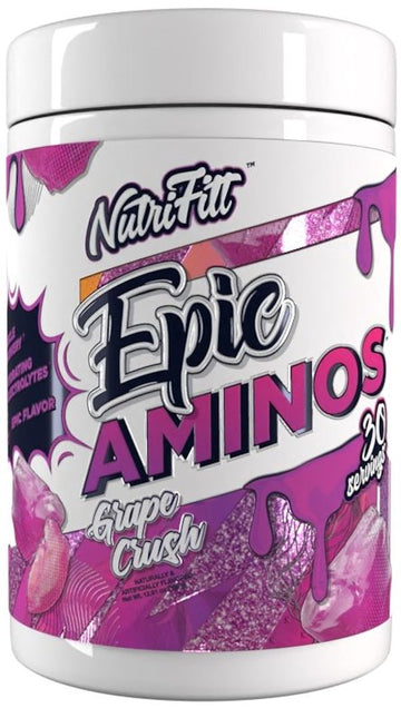 NutriFitt Epic Aminos|BCAA|Mass For Life|